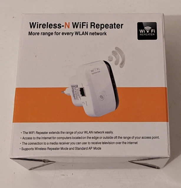 Wireless-N Wifi Repeater Extender 2.4 Ghz 300Mbps