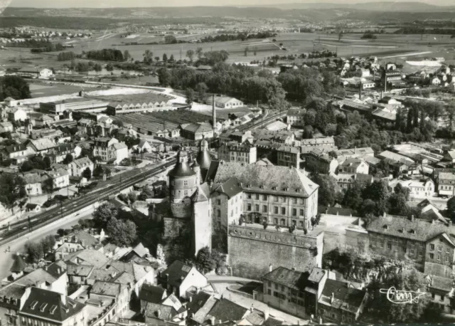 Carte MORTEAU Vue aérienne Château
