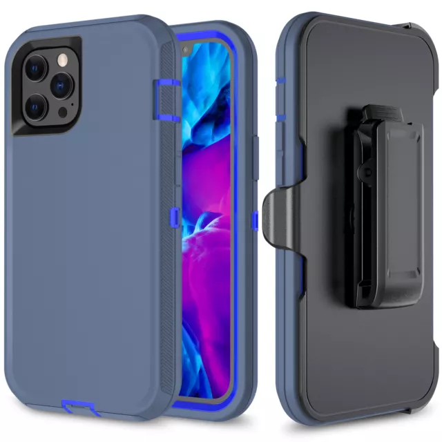 Adventurer Heavy Duty Case Belt Clip Cover For iPhone X XS XR 11 12 Mini Pro Max