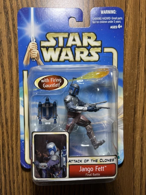 Figurine En Plomb Atlas Jango Fett Star Wars 2005 - Star Wars II L'Attaque Des Clones