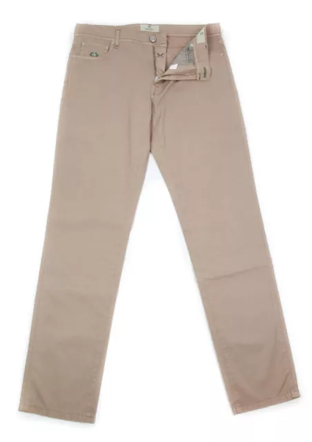 Luigi Borrelli Beige Solide Pantalon - Extra Slim - 35/51 - (CAM29510543