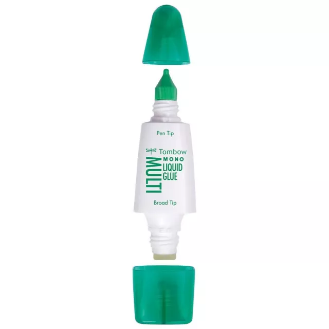 25g Tombow Mono Multi Talent Liquid Glue Kleber Bastelkleber flüssig  2 Spitzen