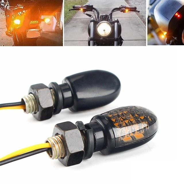Kit Clignotants LED Pour Moto/UTV – Facile à Installer, Relais Intégré, Neuf Sous Emballage, Fabriqué En Chine