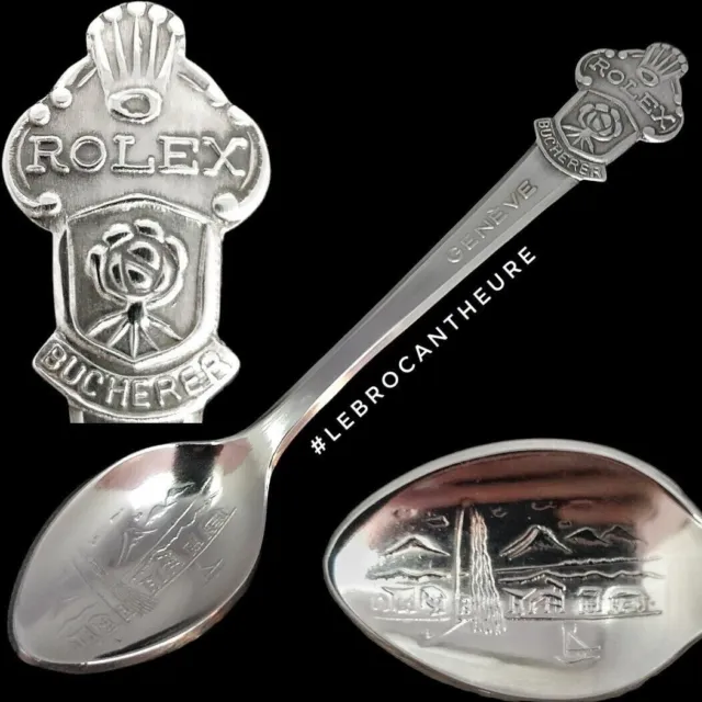 Cuillère Rolex Collector Spoon Bucherer Switzerland Genève Lebrocantheure  A