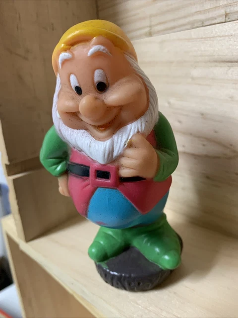 ANCIEN POUET DISNEY Blanche Neige et les Sept Nains Grumpy Grincheux