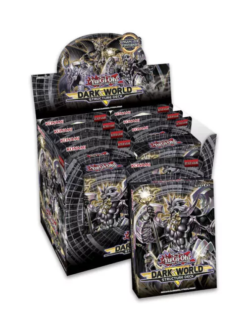 Yu-Gi-Oh Structure Deck Dark World Neu 1.Auflage deutsch .