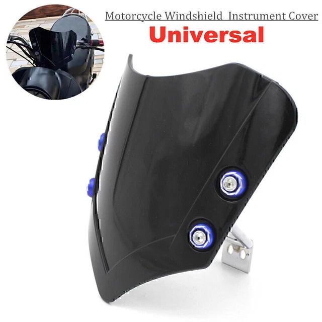 Motorcycle Scooter Bike Handlebar Front Screen Windshield  Instrument Cover Kit