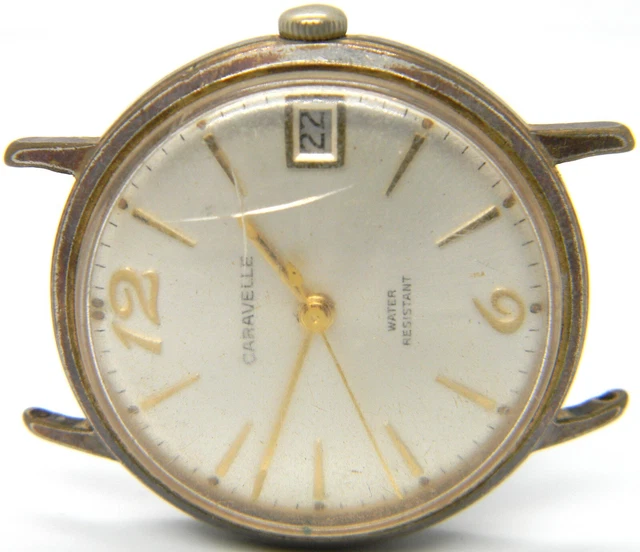 BULOVA orologio in oro 18Kt a carica manuale Champagne Ref. 5607080. NUOVO! * Lister Agent