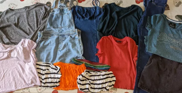 Girls Teens Clothes Bundle Size 6 / XSmall Mixed Items Tops Tshirts Dress Skirt