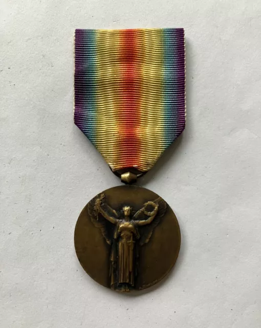 French First World War Victory Medal, official version by Morlon and Paris Mint