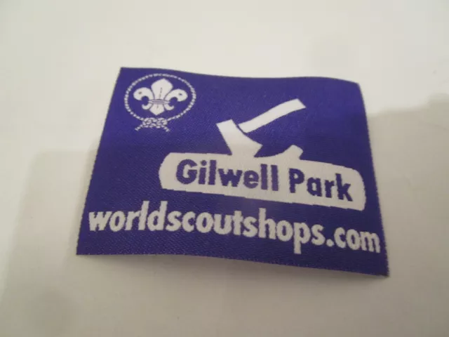 GILWELL PARK world scout shops promotion badge Scouts Jamboree