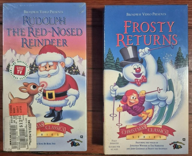 FROSTY RETURN & Rudolph the Red-nosed Reindeer Christmas classics VHS ...