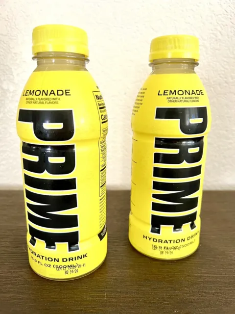 Prime Hydration Drink Lemonade 16.9 FL OZ (Limited) NEW FLAVOR