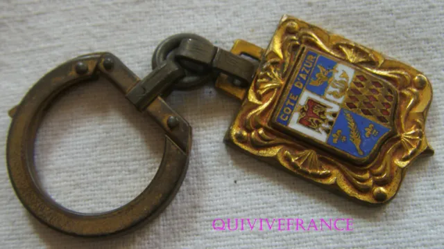 PC174 - Keyring Coat of Arms Cote French Riviera