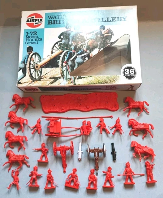BOITE PETIT SOLDAT Airfix 1986 USAAF Personnel 1/72 diorama scene