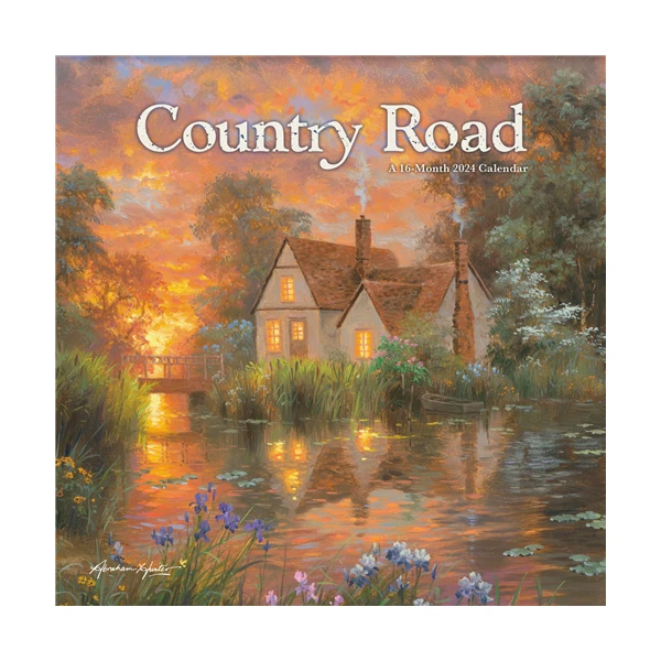 TRENDS INTERNATIONAL COUNTRY Road by Abraham Hunter 2024 12 x 12 Wall