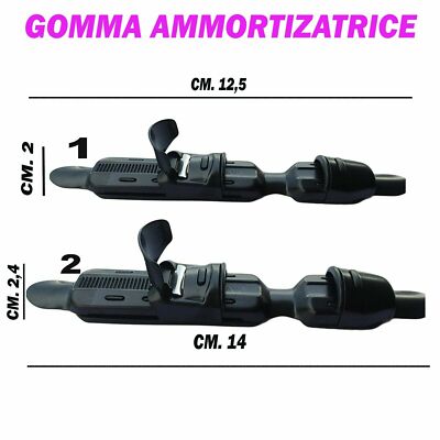 Porta Mulinello Pesca In Acciaio Inox - Supporto Regolabile Per Canna Da Pesca, Set Da 2 Pezzi - Foto 3