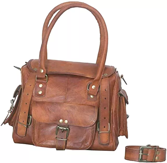 Oldest Bandoulière Cuir Femme Sac Porte-Monnaie Fourre-Tout à Main en Neuf