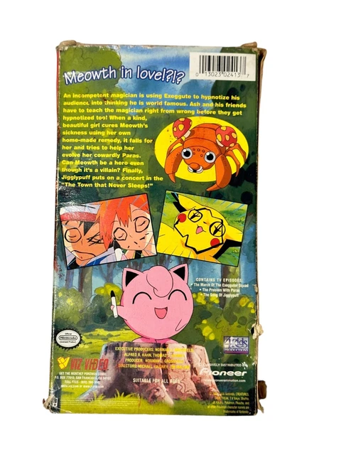 POKEMON VOL. 14: Jigglypuff Pop (VHS, 2000) Nintendo Vintage Pioneer ...