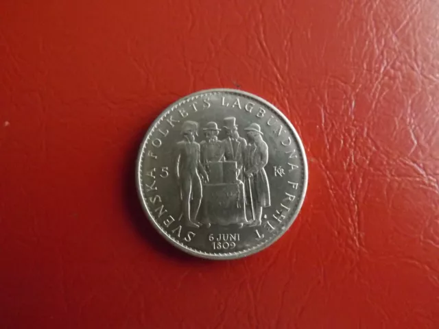 *  Schweden 5 Kronor 1959 Silber * Constitution (Alb.2)