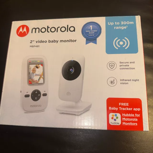 Motorola MBP481 Video Baby Monitor 2 Inch Display