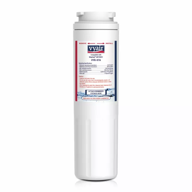 Vyair VYR-07A Compatible avec le filtre pour réfrigérateur UKF8001 de Maytag & P