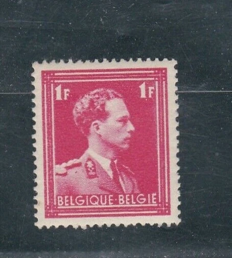 L5123 BELGIQUE TIMBRE N° Y&T 528 de 1940-44 " Léopold III  " NEUF**