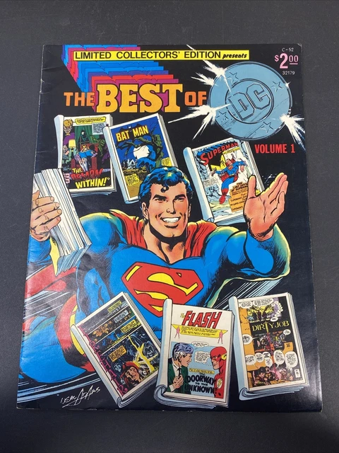 THE BEST OF DC VOLUME 1 Limited Collectors Edition C-52 Neal Adams Treasury 1977