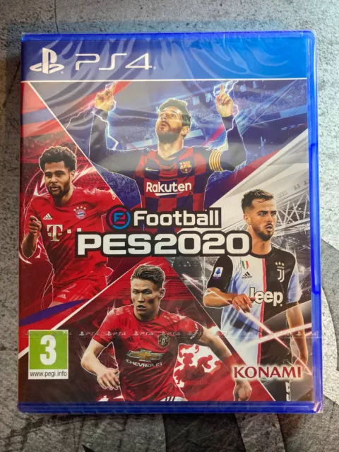 eFootball Pro Evolution Soccer 2020 (PES 2020) Neuf Sous Blister ( PS4/PS5 )