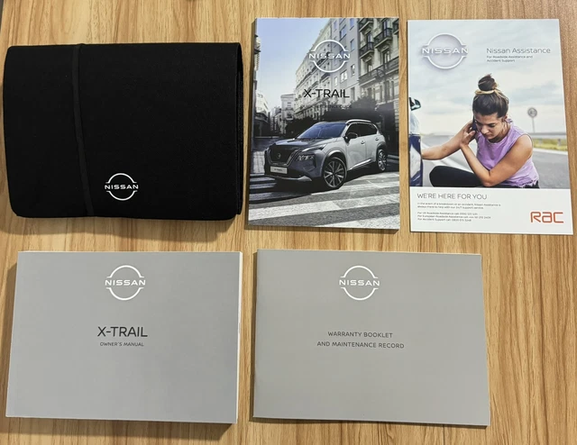 NISSAN QASHQAI J12 2021-2025 HANDBOOK OWNERS MANUAL + SERVICE BOOK 2023