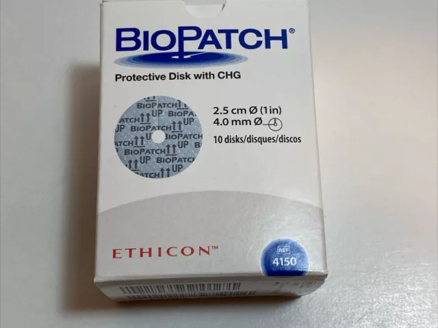 Lot 5 Box X 10 Discs Biopatch Protective Discs CHG #4150