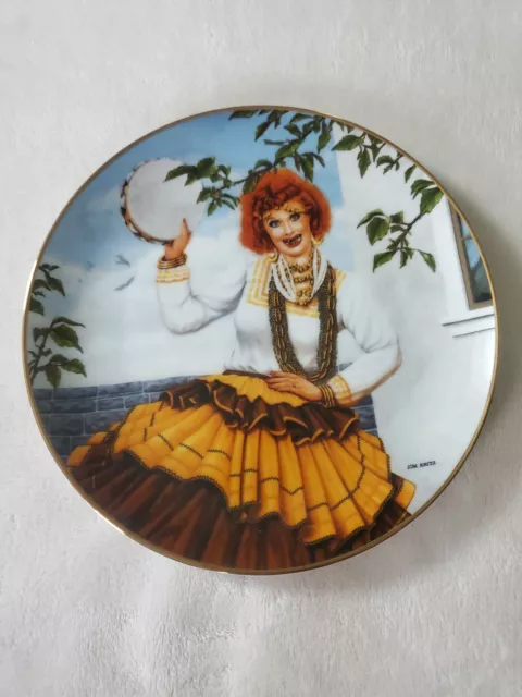 The Hamilton Collection - I Love Lucy plate collection - QUEEN OF THE GYPSIES