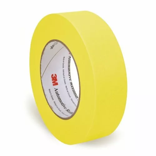 3 Pack of 3M Yellow Masking Tape, 3/4, 1.5, 2