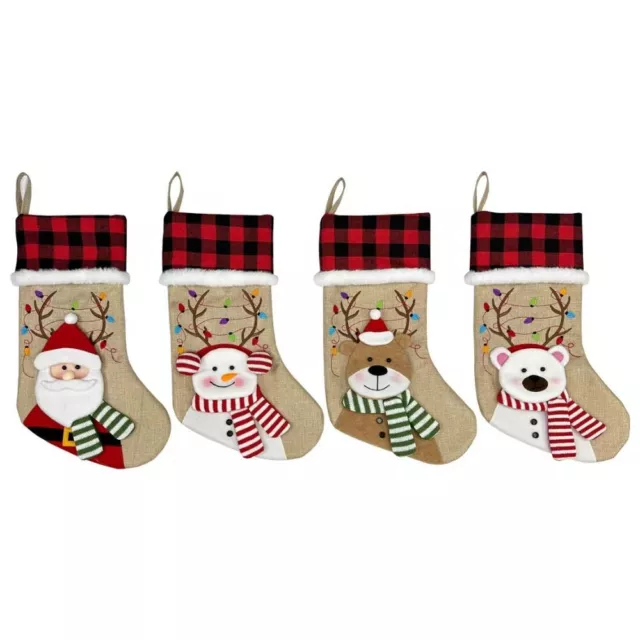 Large Capacity Christmas Socks Candy Gift Stocking  Christmas Decorations