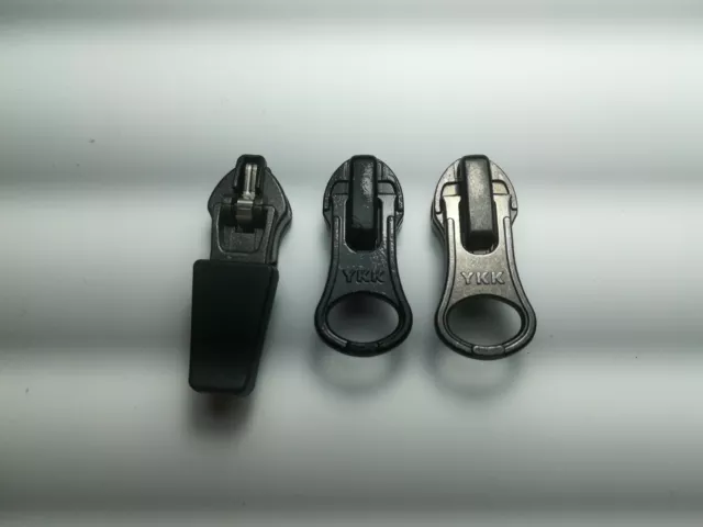 Ykk NO.5 reverse zipper sliders for coil zipper tape size #5