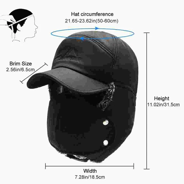 Gorro Y Bufanda De Invierno De Punto Forro Polar Calida De Esquí Para Frio Otoño 9