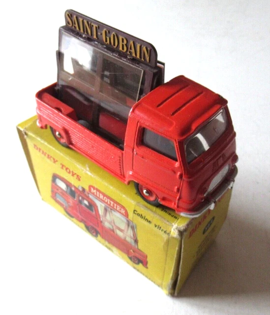 Dinky Toys ref 564 RENAULT ESTAFETTE PICK UP MIROITIER + BOITE D'ORIGINE