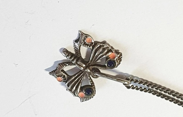 Pendentif Royaliste Ancien Début XIXème - Argent Avec Louis XVI - Chaîne 58cm