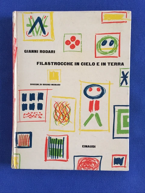 GIANNI RODARI FILASTROCCHE in cielo e in terra rara Prima Edizione