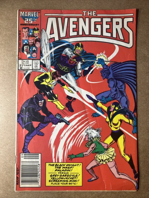 The Avengers Comic Book #271 Marvel Comics 1986 FN