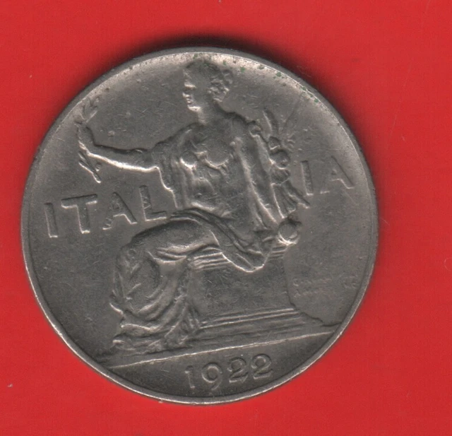 Italy 1 Lire 1922