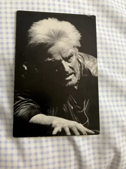 Postcard Colin Blakely as Titus Andronicus 1972 Stratford upon Avon