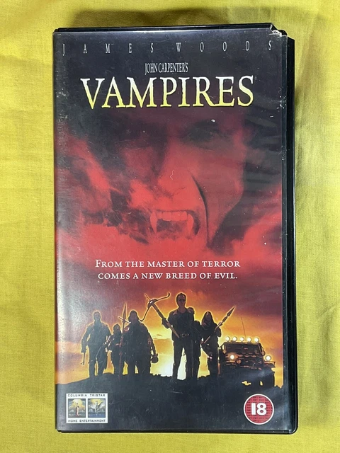 JOHN CARPENTERS VAMPIRES VHS Video, Cert 18 Movie £4.99 - PicClick UK