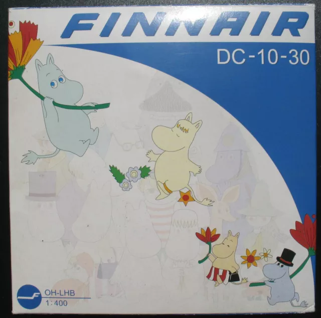 DRAGON WINGS 55381 Mc Donnell Douglas DC-10-30 FINNAIR 1:400 modellino di aereo