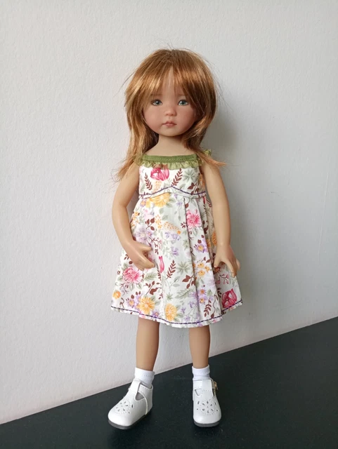 Tenue 4 Pièces Faite Main Pour Poupée Little Darling 33cm - Vêtements Poupée Artisanaux