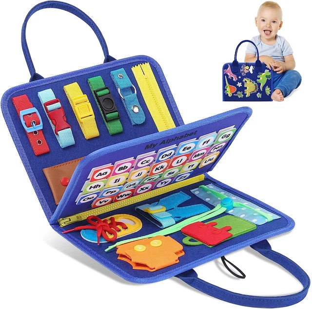 MONTESSORI 1 2 3 4 Anni, Giochi Bambini 1 2 3 4 Anni, Busy Board, Regalo  Bambino EUR 16,90 - PicClick IT