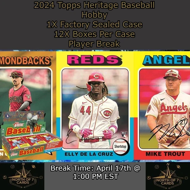 Topps Heritage 2025 25 Hobby Box Breakdown Eda Dorolice