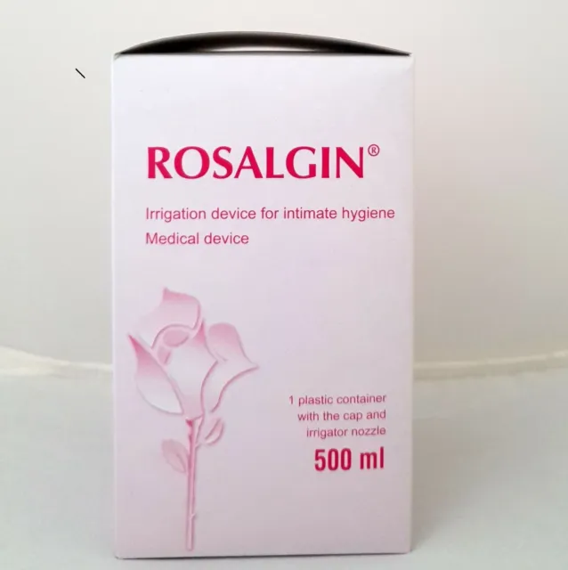 Ducha Vaginal Rosalgin Irrigación 500ml Higiene Íntima y Lavado