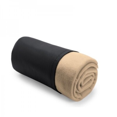 lavorata a sbalzo 150 x 200 cm Coperta di pile Basics Grigio 