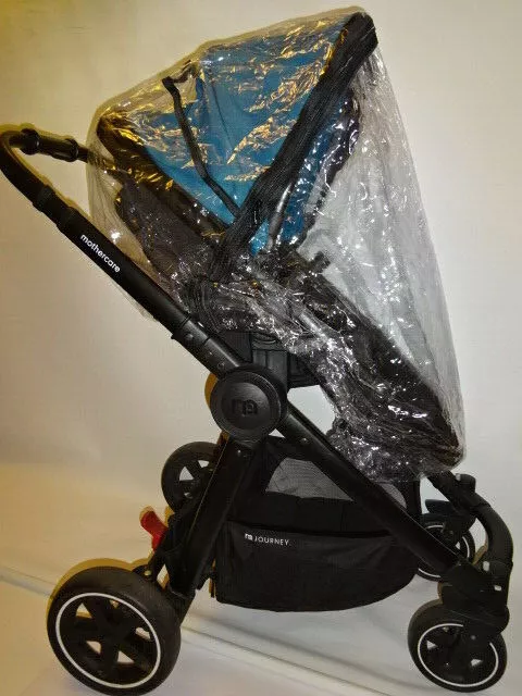 New RAINCOVER PVC Zipped to fit Mothercare Journey Carrycot/ Seat Unit Stroller